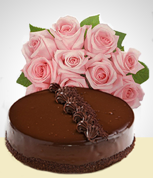 Tortas y Chocolates - Combo Pastel y Declaracin